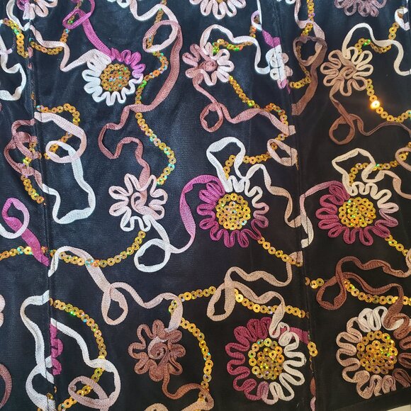 Black Strapless Bustier Size 38 Designer Basque Corset NWT - Picture 3 of 6